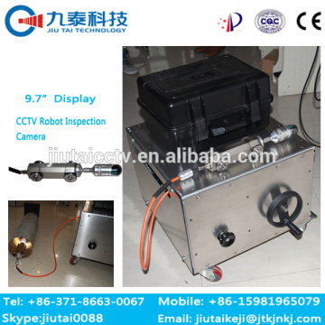 GT-102B underwater monitor pipe inspection robot|robotic sewer camera