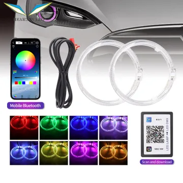 Super Bright Halo Ring LED Fog Light for Car and Motorcycle