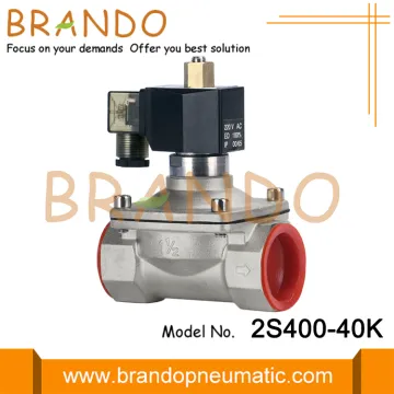 1-1/2'' Normally Open Stainless Steel Water Solenoid Valve