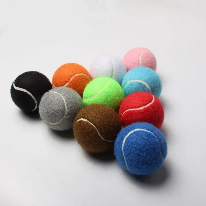 Colorful wholesale tennis balls