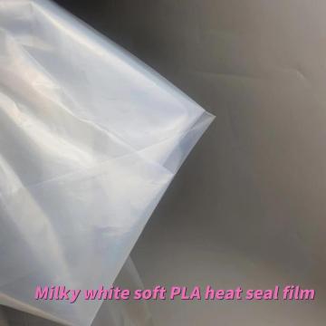 Soft PLA biodegradable heat seal film