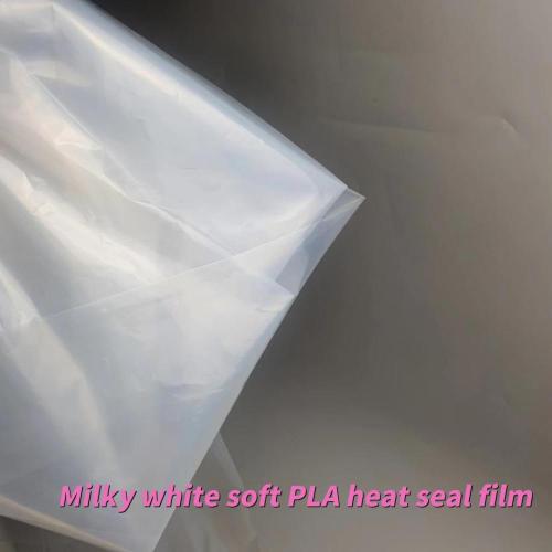 Soft PLA biodegradable heat seal film