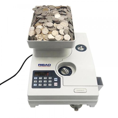 RIBAO High Speed coin counter for Czech Kuna