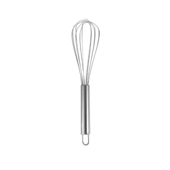 Stainless Steel Balloon Egg Beater - Handheld Egg Whisk for Baking