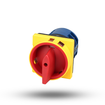 Cantak LW26GS-32/04-2 κόκκινο κίτρινο κίτρινο pad-lock 32a περιστροφικός διακόπτης ορίου CAM με φλάντζα