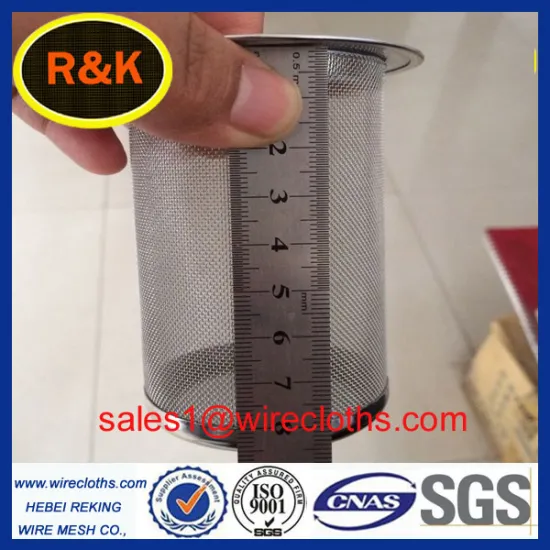 Stainless Steel wire mesh cylinder filter