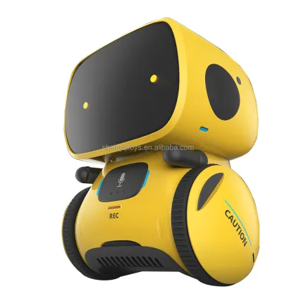Interactive Kids Robot Toy: Voice-Controlled, Touch-Sensor, Dancing, Singing, and Recording Smart Robot Companion