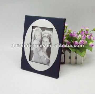 6inch Leather With Aluminum Photo Frame For Picture