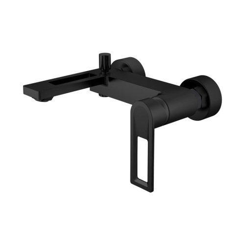 Placage de surface pour la vente chaude Black Bathroom Mixer