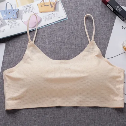 Summer Comfortable Ice Silk Tube Vest Bra