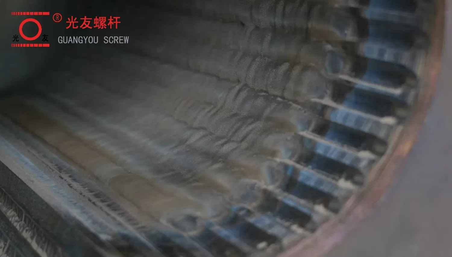 Bimetallic at nitrided conical twin screw extruder series