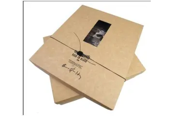 ecorative Handmade Customized Logo Printed Mooncake Packaging paper box