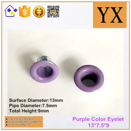 Metal garment accessories eyelets for jeans