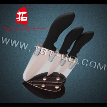 Ceramic kitchen knife set