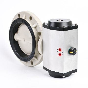 صمام الفراشة الهوائي PPH من DN15 إلى DN50