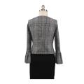 Short Coats Ladies Vintage Outwear Mujer Clothes