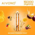 Original AIVONO FATMAN 15000 puffs disposable Vape