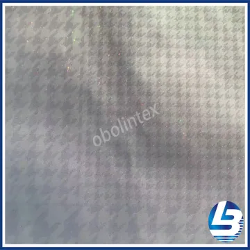 OBL21-855 Fashion Polyester Fabric For Down Coat