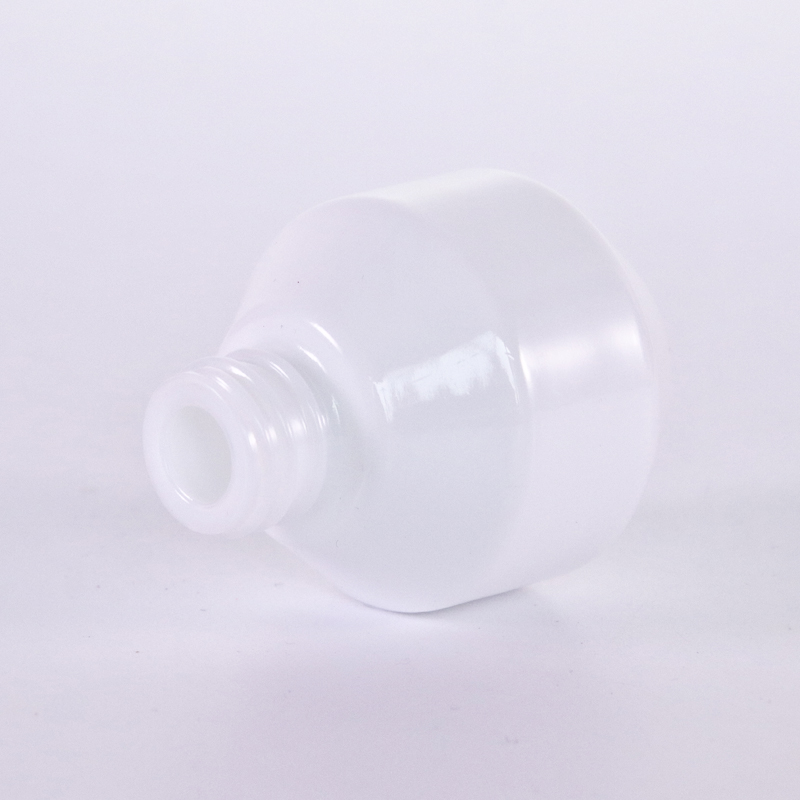 Special Shape White Glass Dropper Bottle4 Jpg