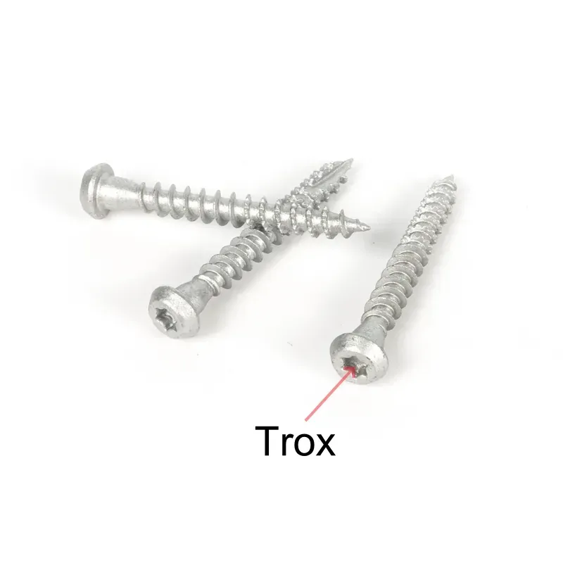 Dacromet Wood Screw - Trox Drive Special Pan Head Type 17