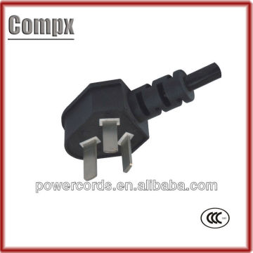 10A 250v China 3 pin plug