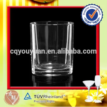 Household 7oz drinking water glass with thick base
