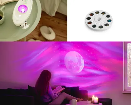 2024 DIY Galaxy Star Projector: Aurora Night Light for Bedroom