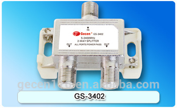 Gecen SAT 2-way Splitter Model GS-3402