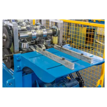 Prefab Automatic C Purlin Type Steel Frame & Purlin Roll Forming Machines