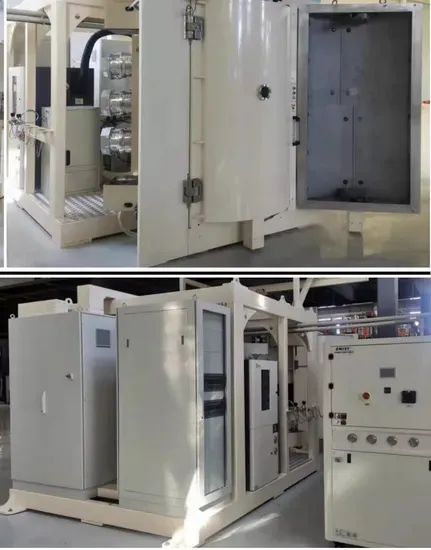 Evaporation Plastic Vacuum Coating Machine for ABS PS PP PC PVC/Plastic