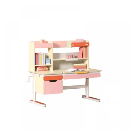 Height adjustable study desks homework table