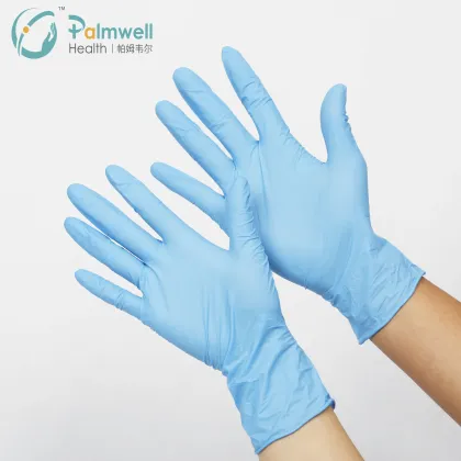 Gloves Nitrile Disposable Protective Equipments For Examination