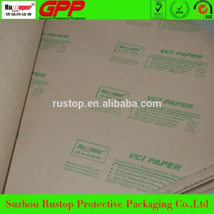VCI rust preventive coating paper