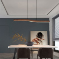Led Wooden Industrial Hanging Lamp Wood Pendant Light