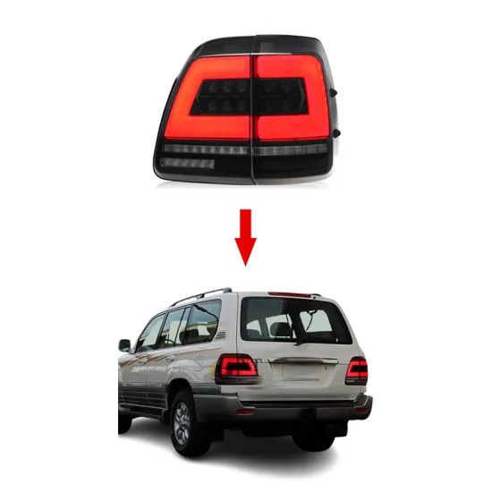 XT Upgrade LED Taillight Assembly for Toyota LC100/FJ100 (1998-2007) - Plug and Play