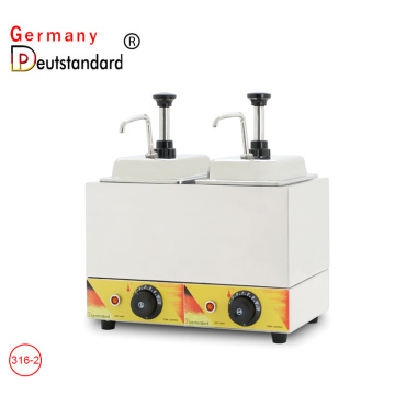 Double head sauce warmer machine