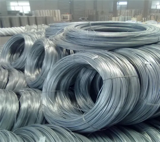 Hot Dip Galvanized Wire Cold Drawing of Galvanized Wire