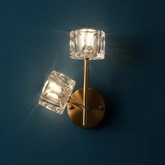 INSHINE Bright Square Brass Pendant Light