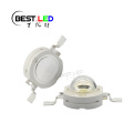 LEDs de alta potência de alta potência de 3W 520-530nm de altura lúmen