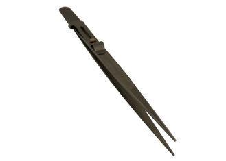 Titanium alloy Jewelry Tweezers with Groove and Lock and Ex