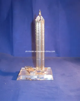 Architectural Gifts Models, Crystal Scale Building Model, Crystal Architectural Model