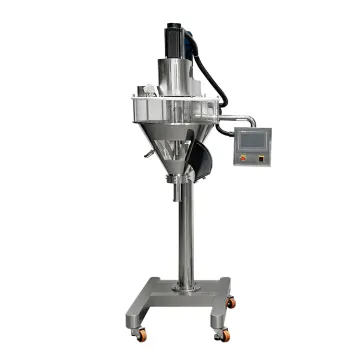Semi-Automatic 4-Head Powder Filling Machine Maquina Llenadora de Polvo