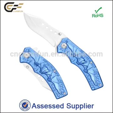 Aluminum Anodized Survival Rescue Pocket Knife