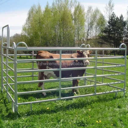 Galvanized Fence Panels for Livestock and Cattle Farms