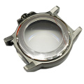 Stainless steel round watch case for Mechanical watch