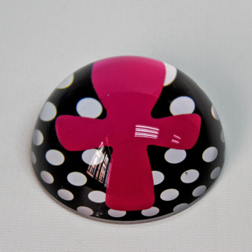 factory supply round acrylic paperweight with OEM/ODM