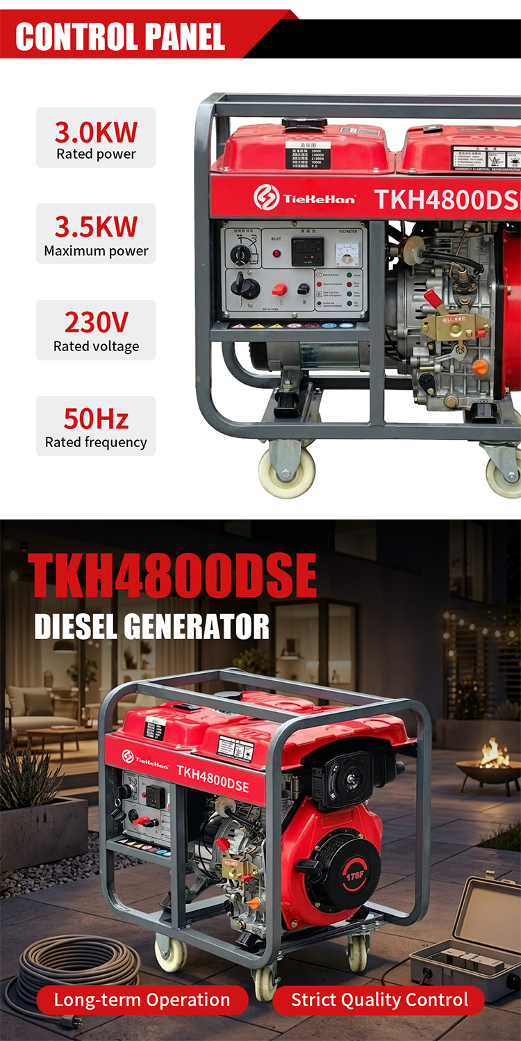 TKH4800DSE Conventional Diesel Generator (12)