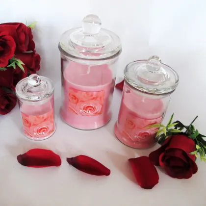 Aromatherapy and Home Decoration Use Scented Soy Candle