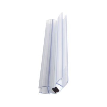 135/180 Degree Magnetic Shower Door Sealing Strip Glass to Glass Door Seal