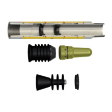 3-1/2 &quot;aşama yaka açılış bombası, kapanış fişi